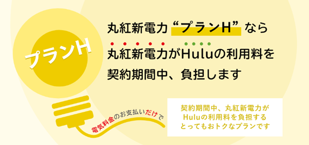 New 新しい電気料金メニュー プランh が始まります 丸紅新電力株式