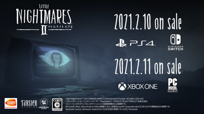 リトルナイトメア2」2021年2月10日・11日発売＆PV 公開 PlayStation®5 