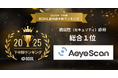 AeyeScan、「2025年下半期 BOXIL資料請求数ランキング」脆弱性（セキュリティ）診断 総合部門1位に選出