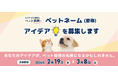 発売から2年、ペット保険をより身近に　エイチ・エス損保のペット保険「ペットネーム（愛称）」アイデア募集を開始
