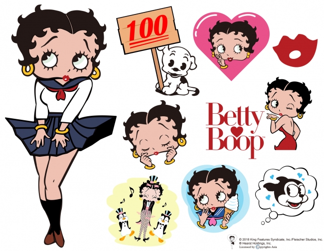 アメリカ生まれの人気キャラクター Betty Boop ベティー ブープ