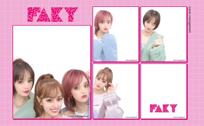 プリ機 Caolabo かおラボ 次世代ガールズ ユニオン Faky フェイキー 期間限定コラボレーションが本日1月12日 火 よりスタート 時事ドットコム