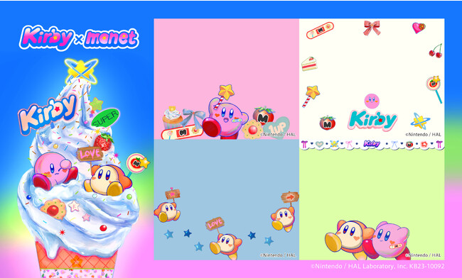 「03．Kirby×monetセット」