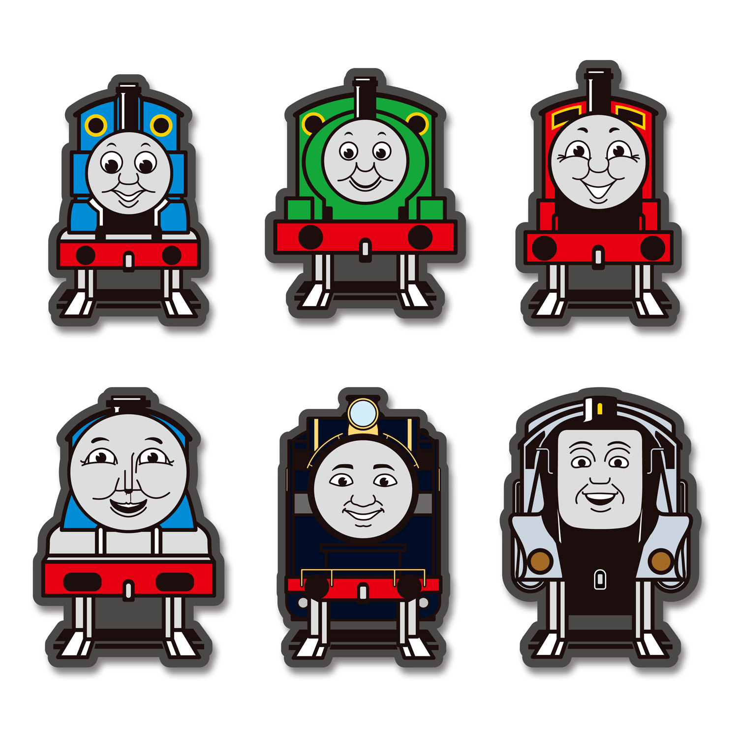 印刷可能 トーマス キャラクター イラスト デザイン文具