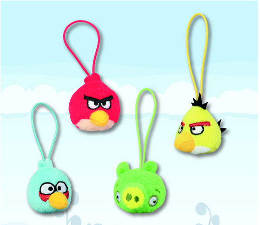 Angry Birds（アングリーバード）」のクレーンゲーム景品、Ｔシャツや 