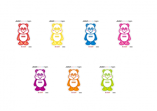 『collabo mignon』特製「え～パンダ」ステッカー　イメージ