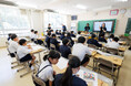 セントマティック「香りの授業」、広島県府中明郷学園で開催