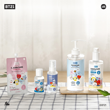 BT21クリーンアンドケアハンドジェル | www.scoutlier.com