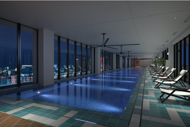 プール(夜) プール(夜)