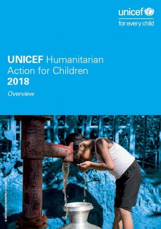 子どもたちのための人道支援報告書（Humanitarian Action for Children – HAC） 2018』※ダウンロードリンクは、本文下に記載しています。