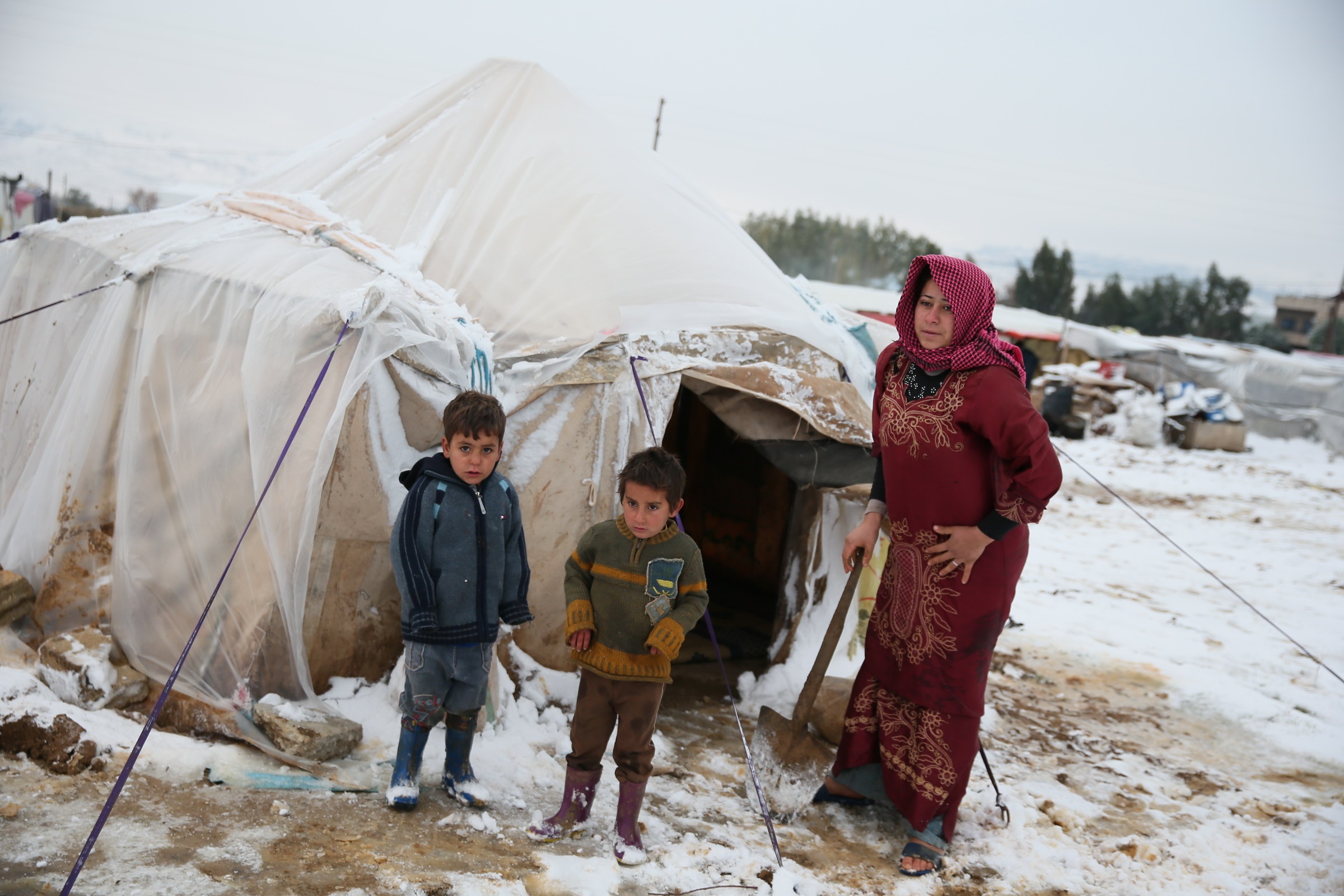 プレスリリース シリア危機 レバノン初雪 寒波到来 寒さに震える子どもたちに支援を 公益財団法人日本ユニセフ協会のプレスリリース