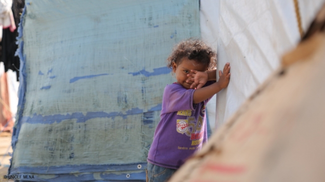 多くの子どもたちは外で友達と遊んでいるときや、学校の登下校時に犠牲になっている。© UNICEF MENA