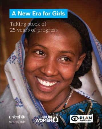 報告書「女の子のための新時代：25年の進歩をたどる」（原題：A New Era for Girls Taking stock on 25 years of progress）