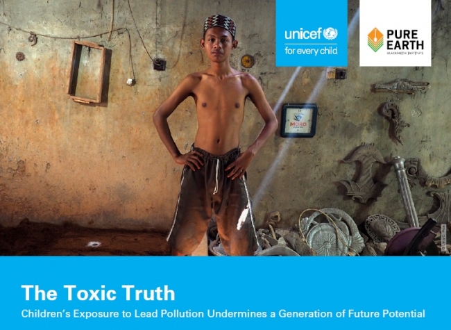 報告書『有毒な真実：子どもたちが鉛汚染にさらされることで将来世代が弱体化する』