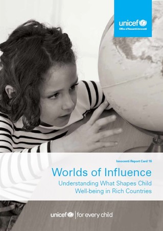 『レポートカード16―子どもたちに影響する世界：先進国の子どもの幸福度を形作るものは何か(Worlds of Influence Understanding what shapes child well-being in rich countries)』