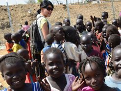 ユニセフ・子どもの保護担当官の山科真澄さん©UNICEF South Sudan/2014