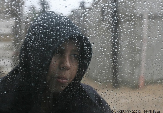 パレスチナの男の子※本文との直接の関係はありません© UNICEF/NYHQ2013-1364/El Baba