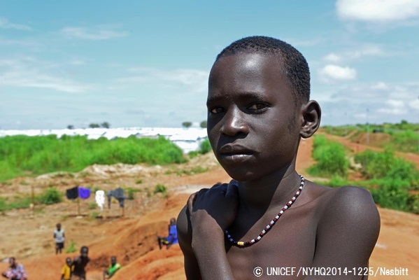 南スーダンの男の子。※記事との直接の関係はありません。© UNICEF_NYHQ2014-1225_Nesbitt