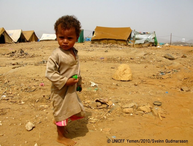 イエメンの男の子。※記事との直接の関係はありません© UNICEF Yemen_2010_Sveinn Gudmarsson