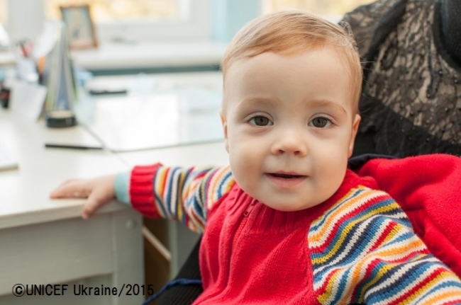 ウクライナの子ども©UNICEF Ukraine_2015