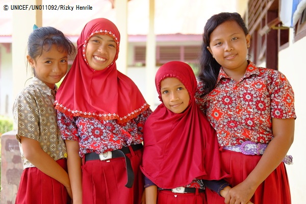 ユニセフ インドネシア女性ウラマー会議の児童婚防止提案を歓迎 プレスリリース 公益財団法人日本ユニセフ協会のプレスリリース