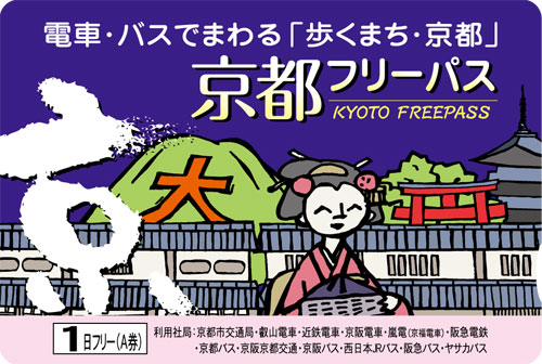 電車 バスでまわる 歩くまち 京都 京都フリーパスの発売について 阪急阪神ホールディングス株式会社のプレスリリース