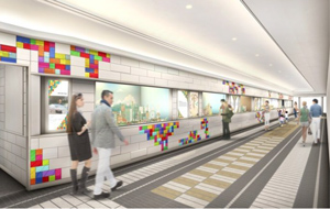 阪急三番街 北館1階　レゴ（R）ブロック作品を展示する新たなスポット　「HANKYU BRICK MUSEUM」 のイメージ