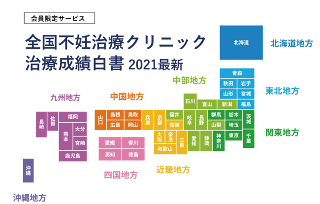 【会員限定サービス】全国不妊治療クリニック治療成績白書(2021年最新) 【会員限定サービス】全国不妊治療クリニック治療成績白書(2021年最新)