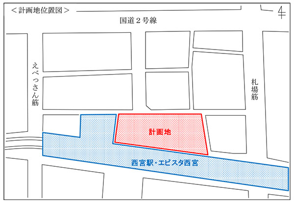 計画地位置図