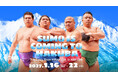 豪州・英国で好評を博した相撲エンタメショー「The Sumo Show HIRAKUZA」 2027年1月、国際スノーリゾート・白馬で初公演決定！