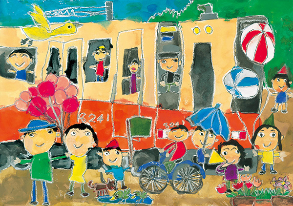 ぼくとわたしの阪神電車 みんなの絵を大募集 夏休みの自由研究にぴったり 阪神電車なぜ なに Book も配布 阪神電気鉄道株式会社のプレスリリース