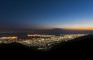 天覧台からの夜景