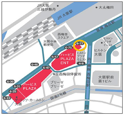 会場付近地図