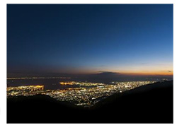 天覧台からの夜景