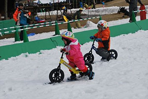 スノーストライダー体験会　開催時の様子