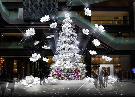 グランフロント大阪4年目のクリスマス Grand Wish Christmas 16 テーマは Winter In Blossom 11月10日 木 12月25日 日 開催決定 阪急電鉄株式会社のプレスリリース