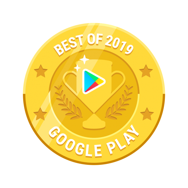 GooglePlay ベストオブ2019 インディー部門受賞