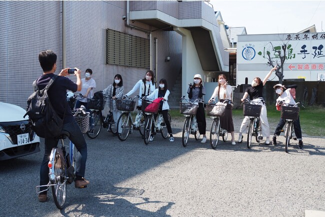 当日は、  土庄港近くにあるオーキドホテルに併設のサイクルステーションにて電動自転車をレンタル。  