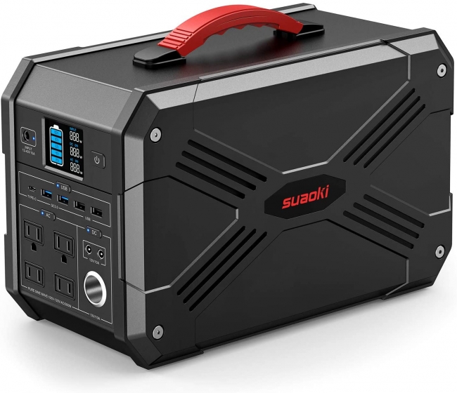 suaoki ポータブル電源 S200 54000mAh/200Wh5V24AUSB-A2