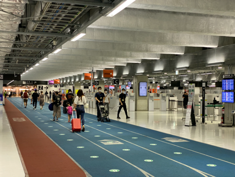 GoToトラベルキャンペーンで旅行客が戻る第3ターミナル