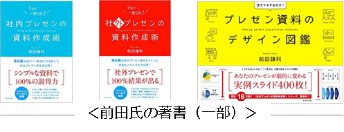 あの 社内プレゼンの資料作成術 などベストセラー続出の前田鎌利氏主宰 一般社団法人プレゼンテーション協会 に入会が承認されました ドキュメントプラスのプレスリリース