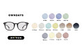 【OWNDAYS｜オンデーズ】カラーレンズ新色7色登場！ファッションアイテムとしてはもちろん、紫外線対策にも。シーンで選ぶアイウェアを提案