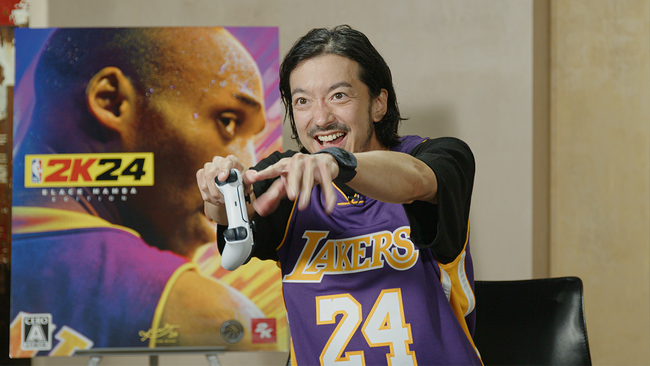 NBA(R)︎ 2K24』発売記念ライブ配信にバスケ好き金子ノブアキ、麒麟
