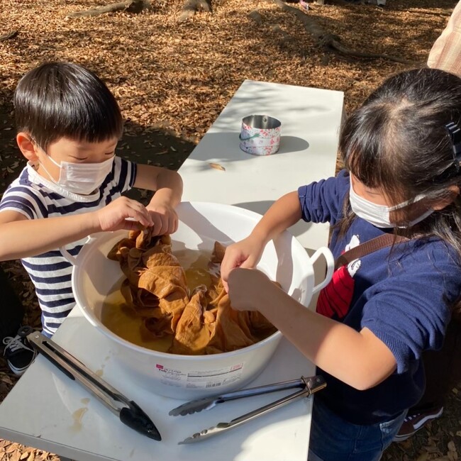 染め物体験ワークショップ