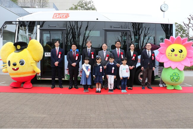 2024年3月24日「まちっこ」EVバスお披露目イベントの様子