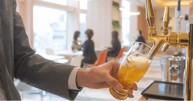 生ビール飲み放題／イビススタイルズ大阪難波