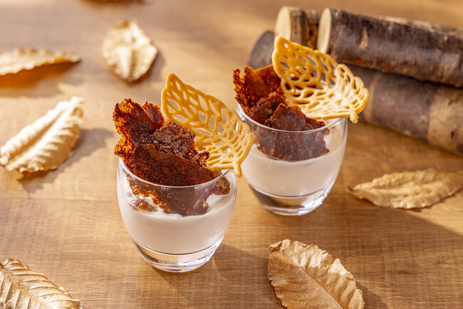 洋栗のパンナコッタ 洋栗のパンナコッタ