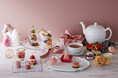 【スイスホテル南海大阪】クリスマスをピンクで華やかに彩る「Festive Pink Afternoon Tea」2024年12月1日(日)~25日(水)開催