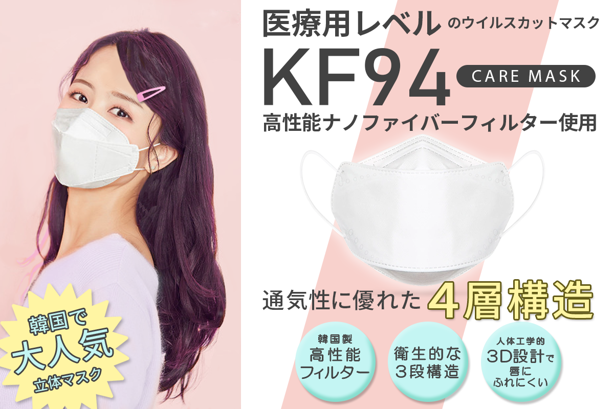 日本新発売 韓国で大流行の高ファッション性 高性能のマスク 医療用レベルの Kf94 フィルターと人体工学的な設計に基づいた立体構造でどんな顔にも高密着な3dマスク サムライワークス株式会社のプレスリリース