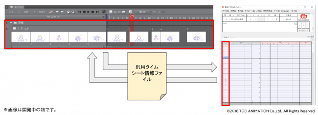 Clip Studio Paint のアニメーション機能が大幅アップデート 東映アニメーションデジタルタイムシート 仮称 も無償配布 株式会社セルシスのプレスリリース